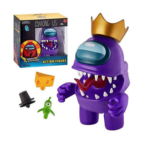 Among us kæmpe figur incl 5 dele 23x23 cm