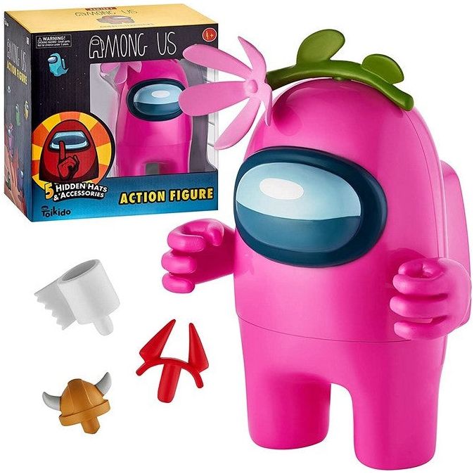 Among us kæmpe figur incl 5 dele 23x23 cm