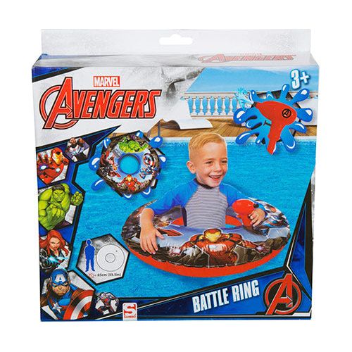 Avengers badering med vandpistol