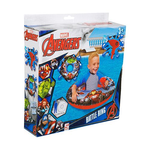 Avengers badering med vandpistol