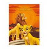Løvernes konge fleecetæppe 100x150 cm
