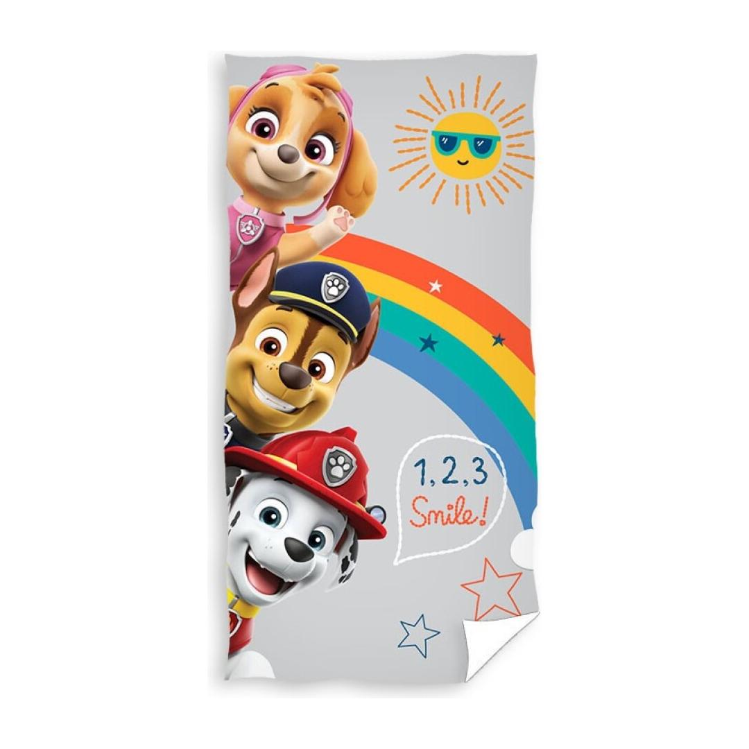 Paw Patrol håndklæde "Sunny Rainbow" 70x140 cm