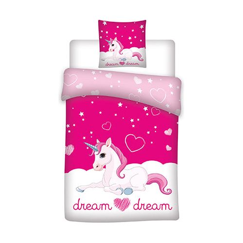 Unicorn "Dream" Senior Sengesæt 140x200 cm Voksen Sengetøj