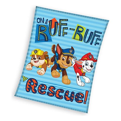 Paw Patrol "Rescue" fleecetæppe 100x140 cm