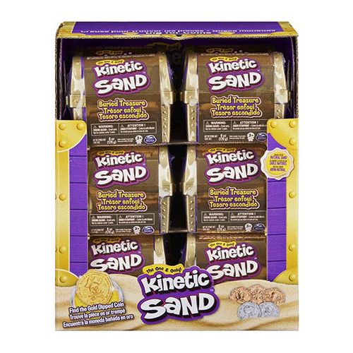 Kinetic sand skattekiste