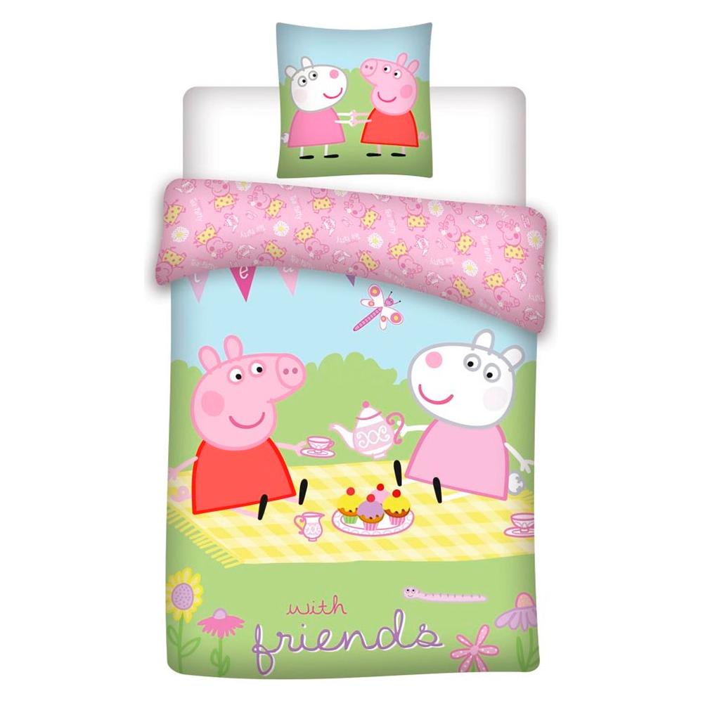 Gurli Gris "Best Friends" Junior sengesæt 100x135 cm bomuld