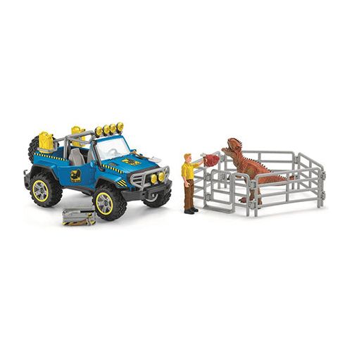 Schleich - ATV med dino-udkigsposter