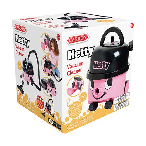 Hetty legetøjs støvsuger (med ægte sug)