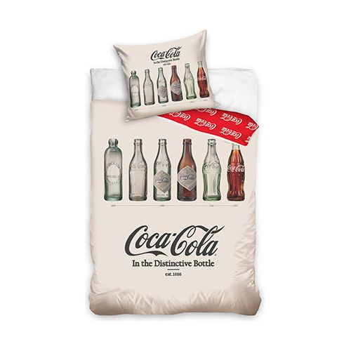 Coca Cola retro senior sengesæt 100% bomuld