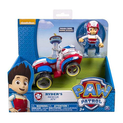 Paw Patrol Ryder figur incl ATV