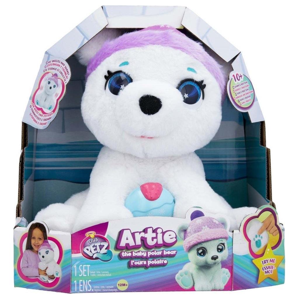 Club Petz Artie den interaktive Glitter Isbjørn