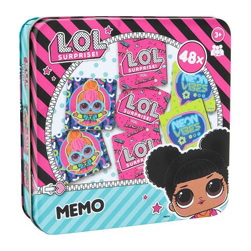 L.O.L Vendespil i metalæske 48 brikker