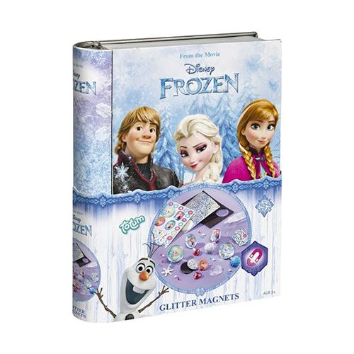 Frozen glitter magnet kreativ sæt