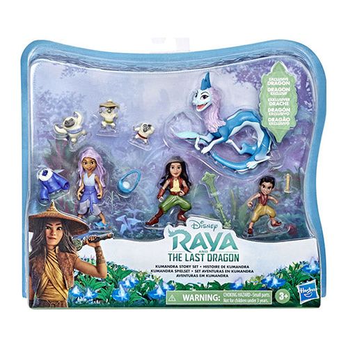 Raya & Den sidste drage figursæt med 11 dele