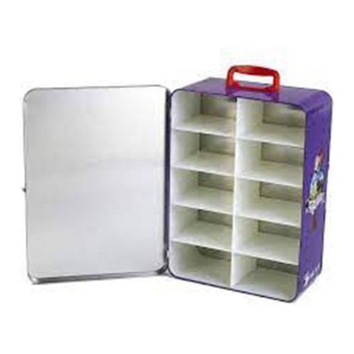 Schleich opbevaringsboks til dyr i metal