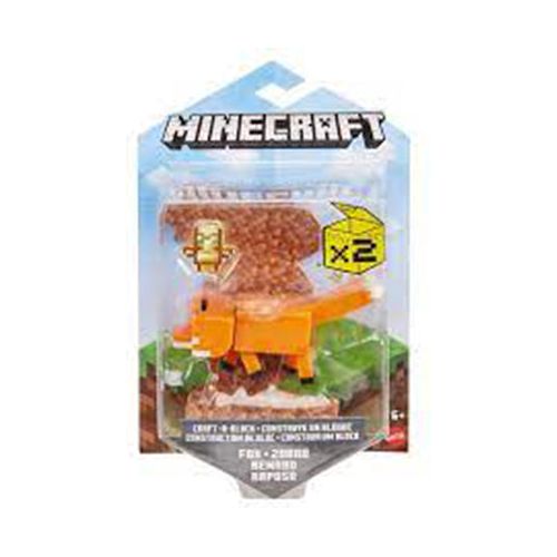 Minecraft figur ræv