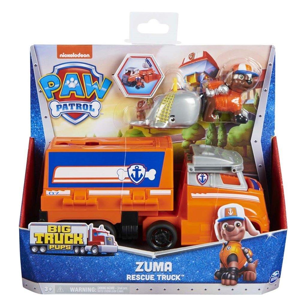 Paw Patrol Big Trucks køretøj incl figur ZUMA