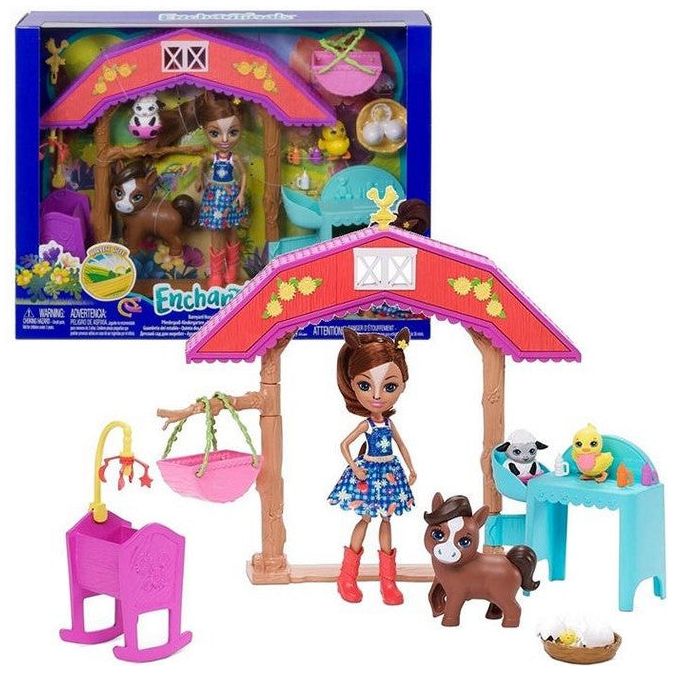 Enchantimals legesæt med 18 dele