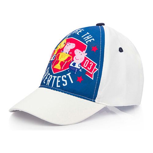 Gurli Gris Kasket "We are the Greatest" Hvid/Blå