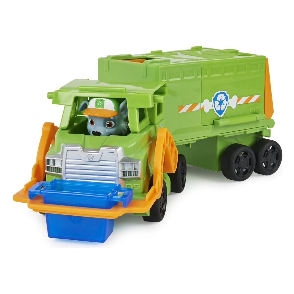 Paw Patrol Big Trucks køretøj incl figur ROCKY