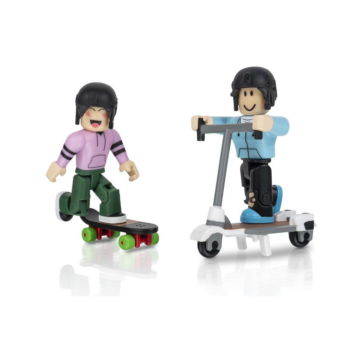 Roblox Brookhaven golf bil incl figurer, løbehjul og skateboard
