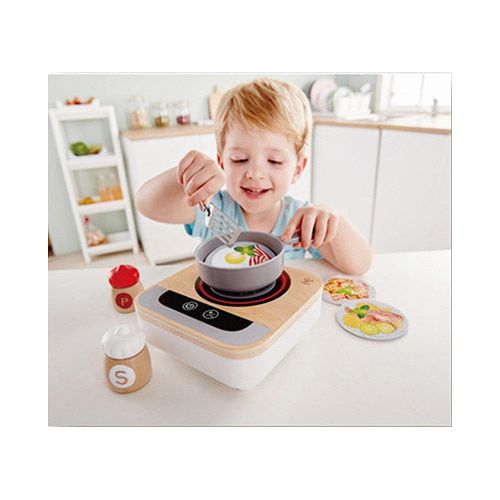 Hape køkkensæt med lyd indeholder 8 dele