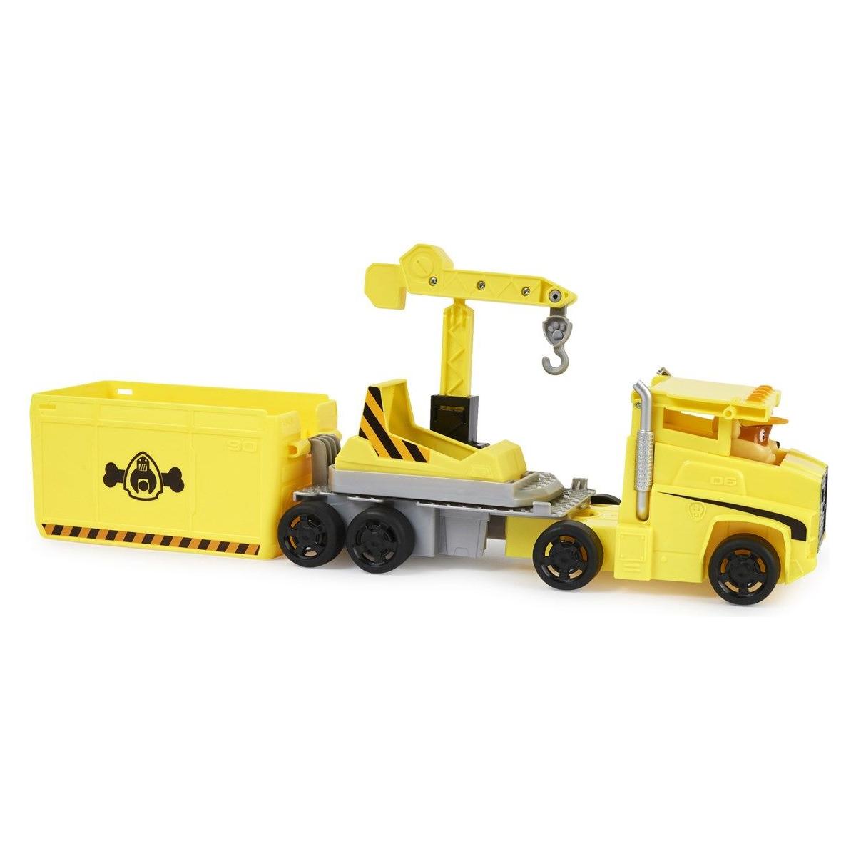 Paw Patrol Big Trucks køretøj incl figur RUBBLE
