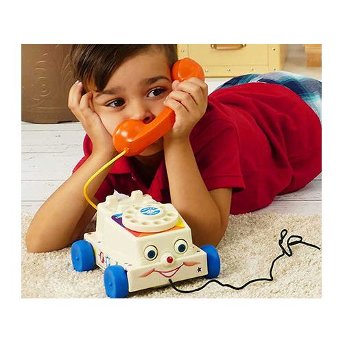 Fisher price retro dreje telefon lanceret i 1961