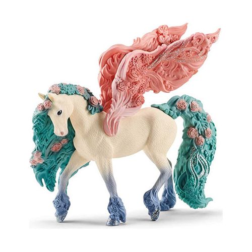 Schleich stor pegasus med blomster