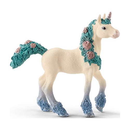 Schleich Unicorn blomster føl