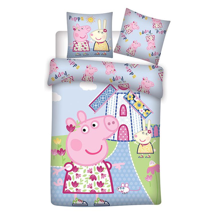 Gurli Gris "Ved vindmøllen" Junior Sengesæt 100x140 cm Bomuld