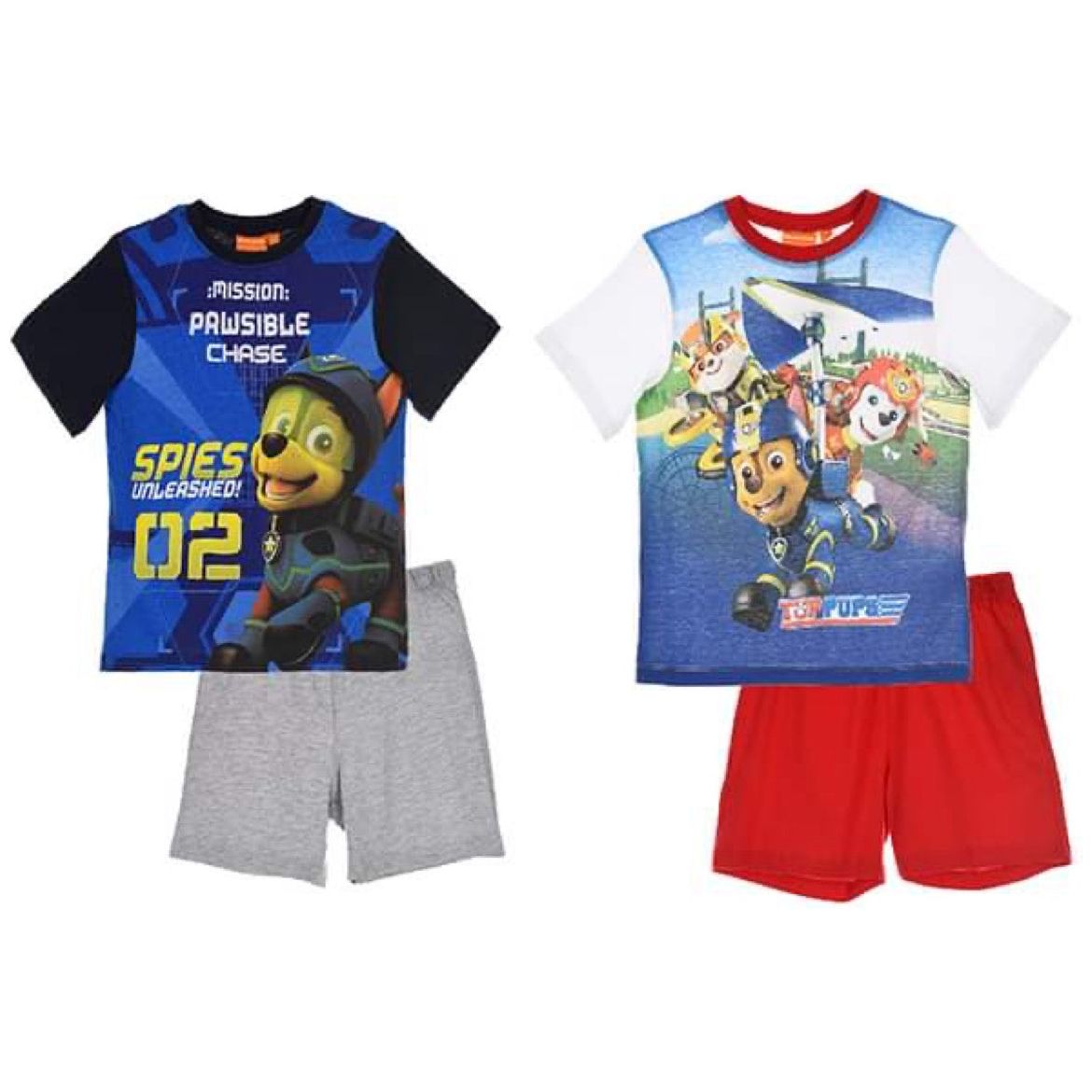 Paw patrol sommersæt 3-6 år