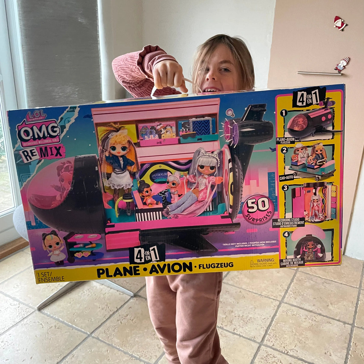 Kæmpe LOL surprise fly med 50 overraskelser