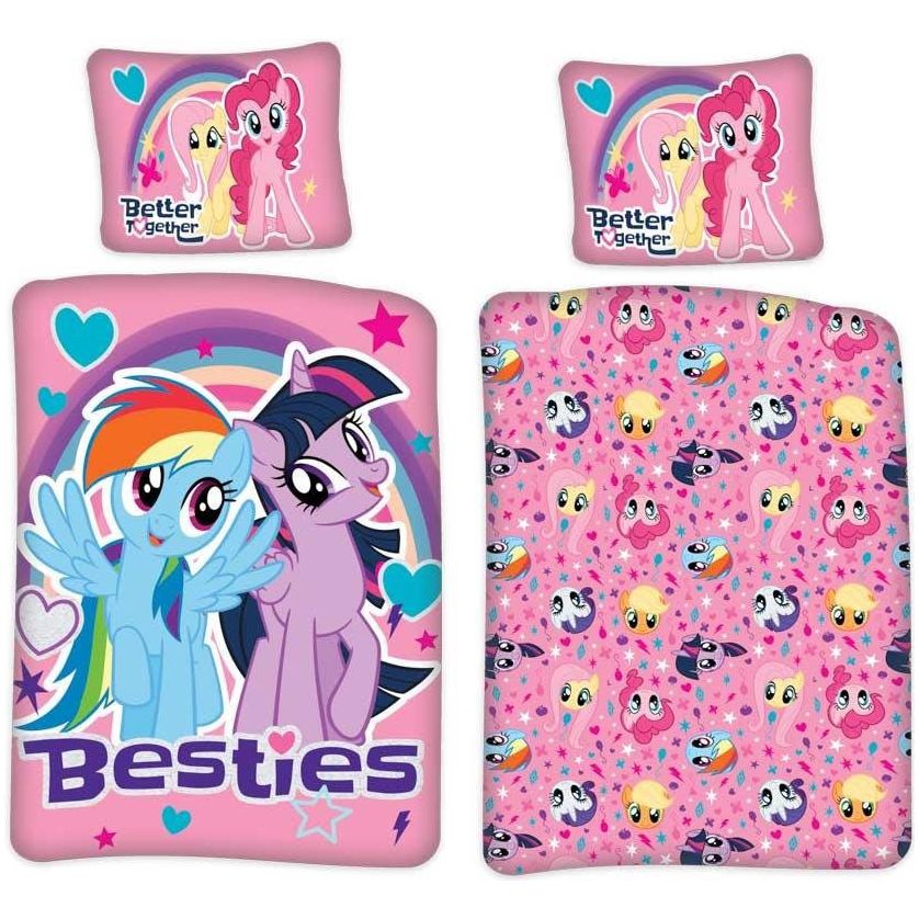 My little pony “besties” junior sengesæt 100% bomuld