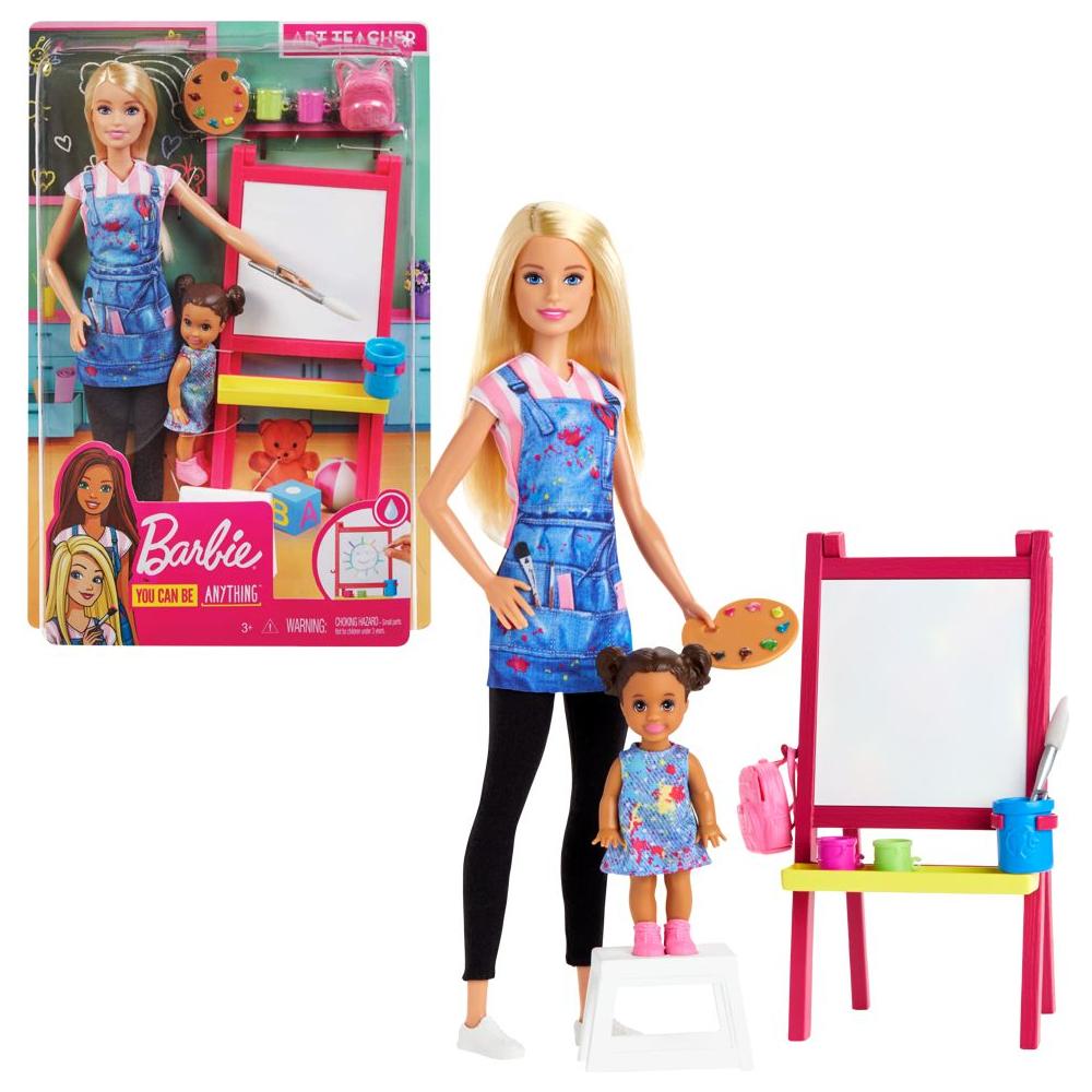 Barbie "You can be anything" kunstmaler