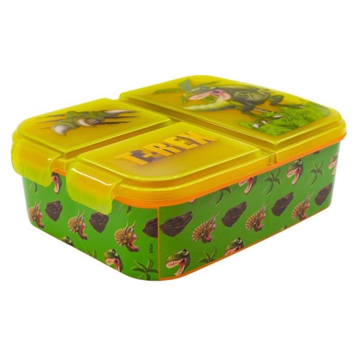 Dinosaur T-Rex 3-delt premium madkasse