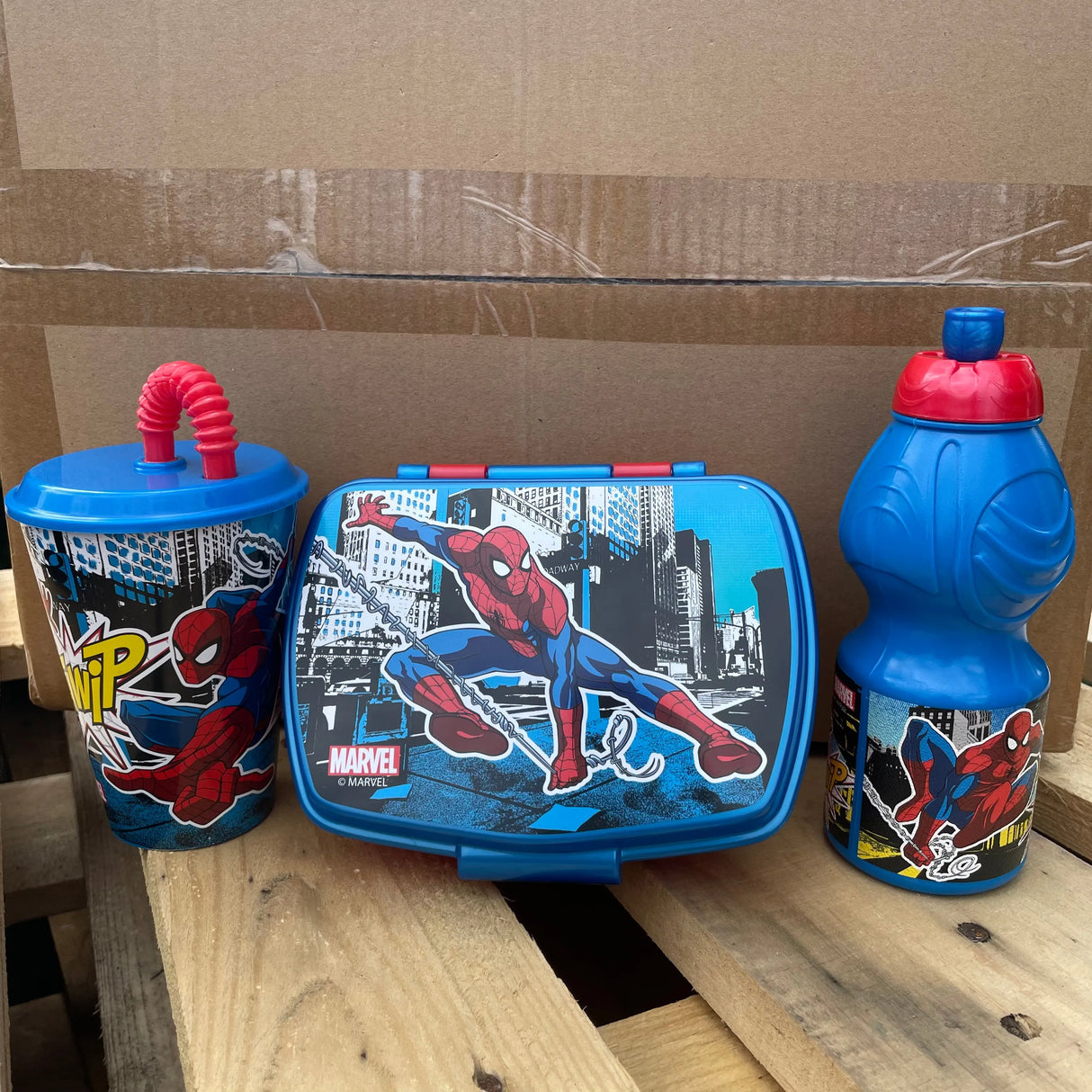 Spiderman sæt med 3 dele