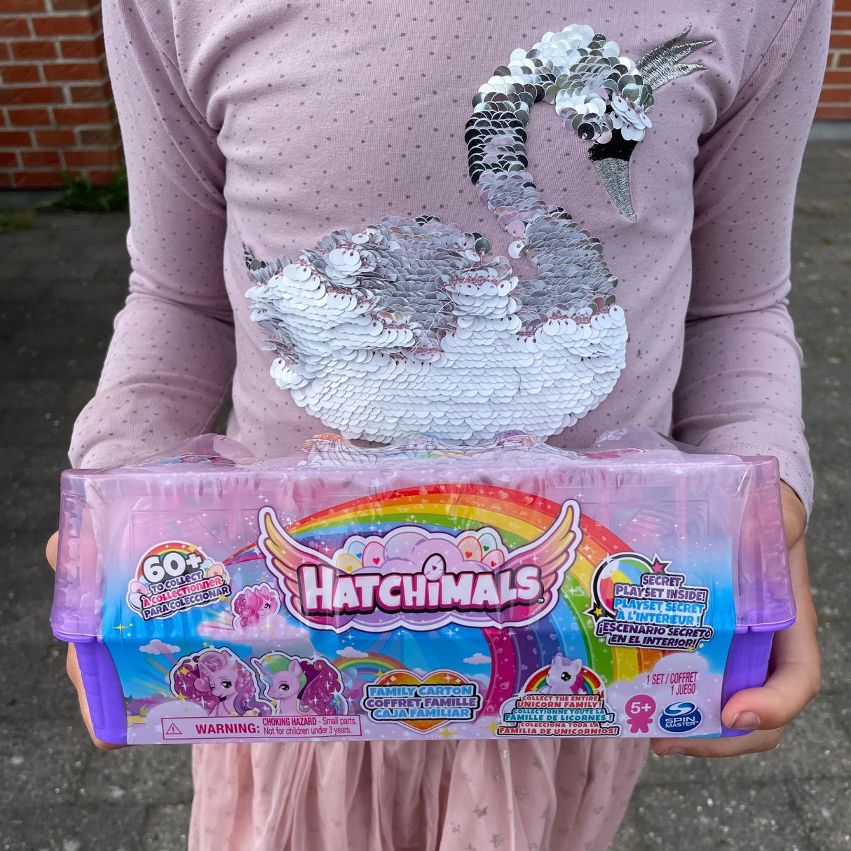 Hatchimals unicorn familie