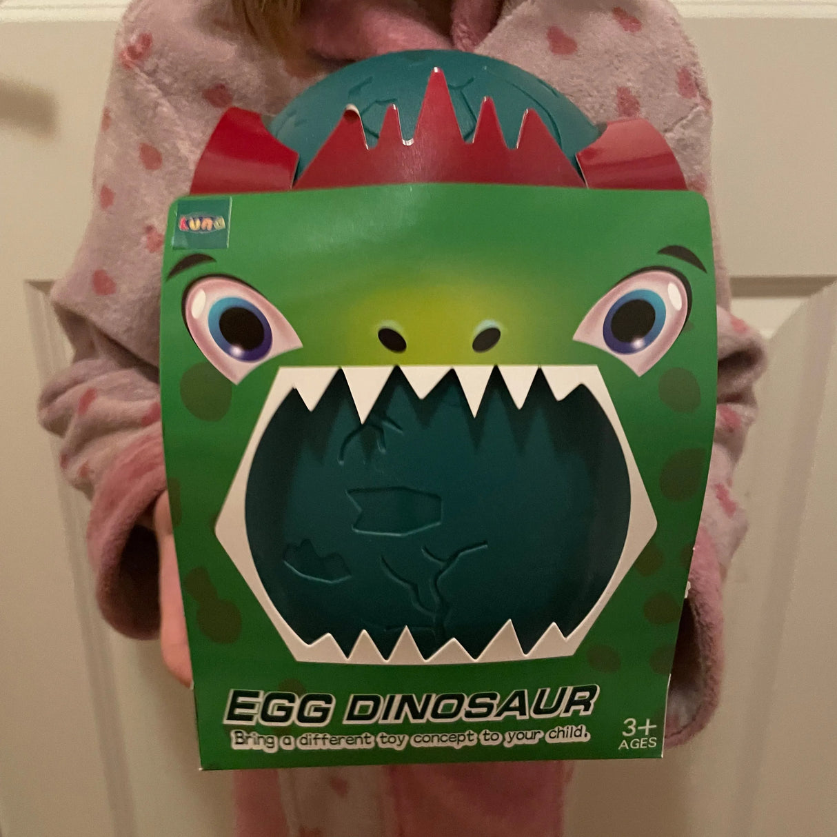 Dinosaur surprise egg med mange overraskelser