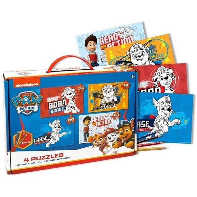 Paw patrol 4i1 puslespil