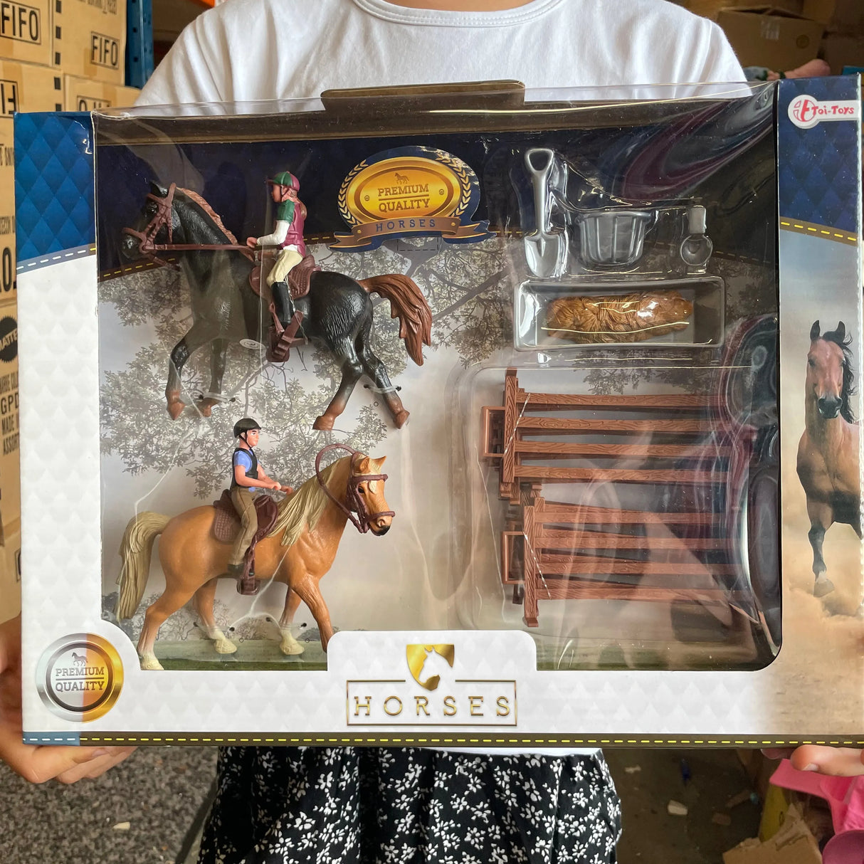 HESTEPAKKE med fold/foder