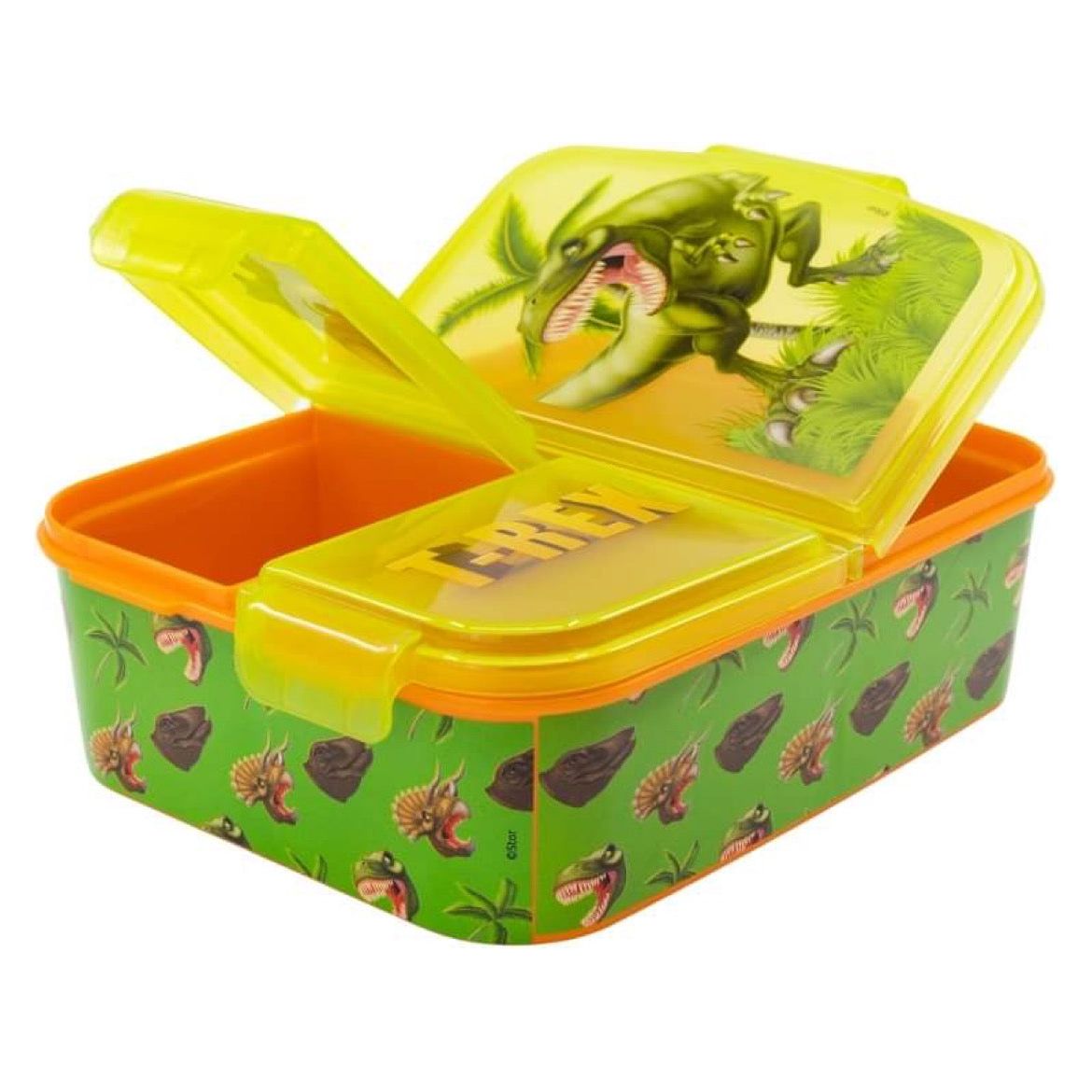 Dinosaur T-Rex 3-delt premium madkasse