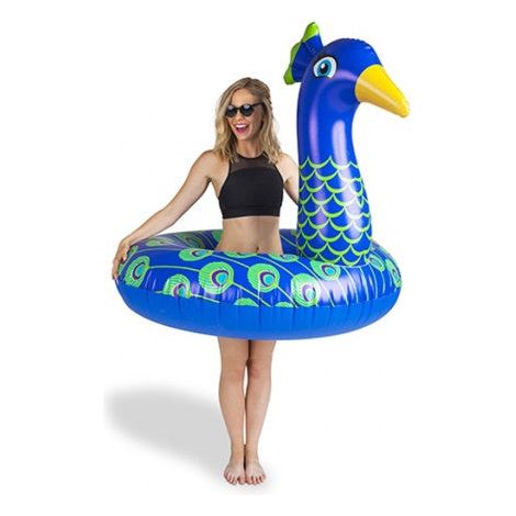 Kæmpe påfugl badering