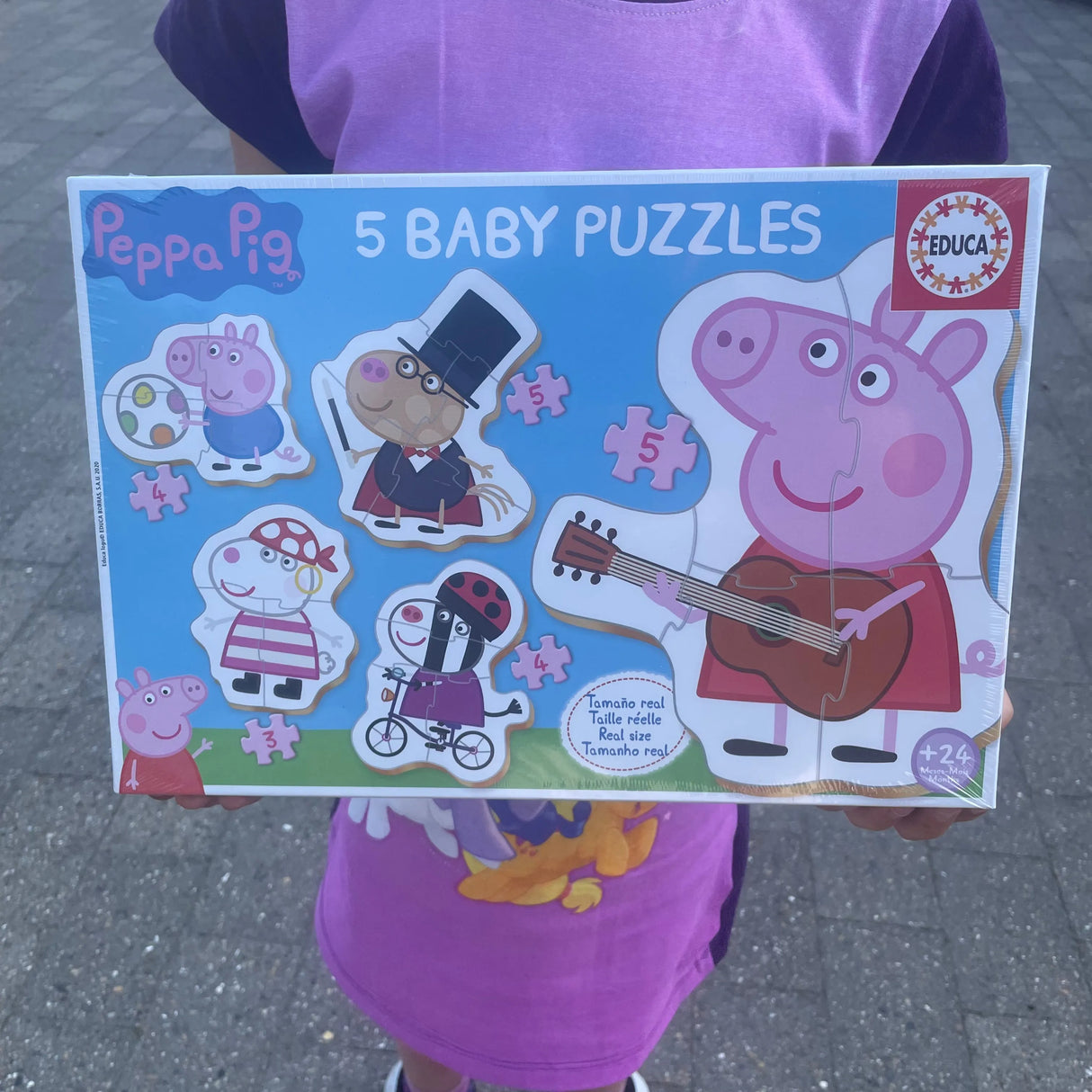 Gurli gris 5 baby puslespil