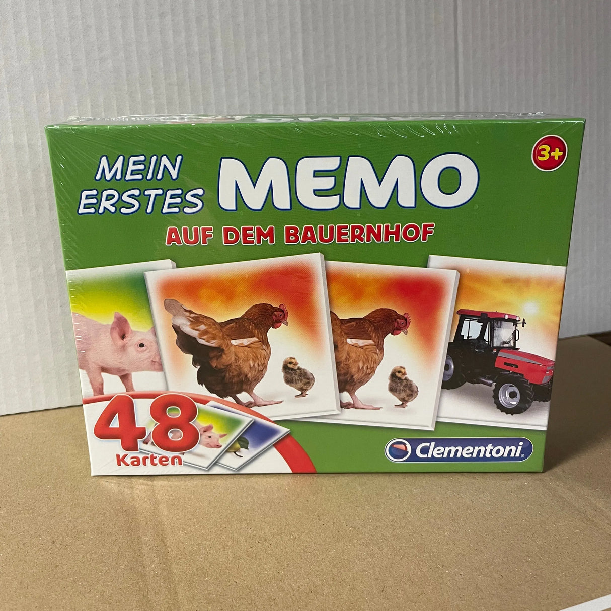 Bondegård vendespil med 48 brikker