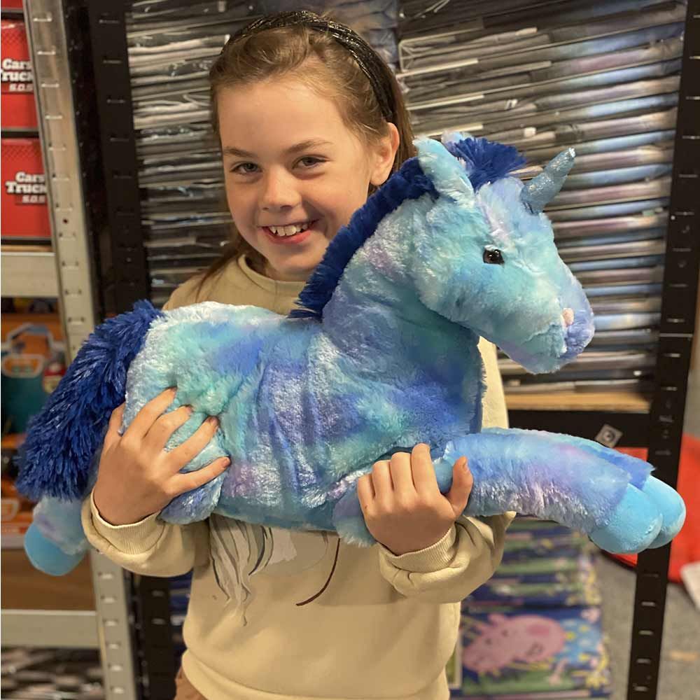 Kæmpe unicorn bamse