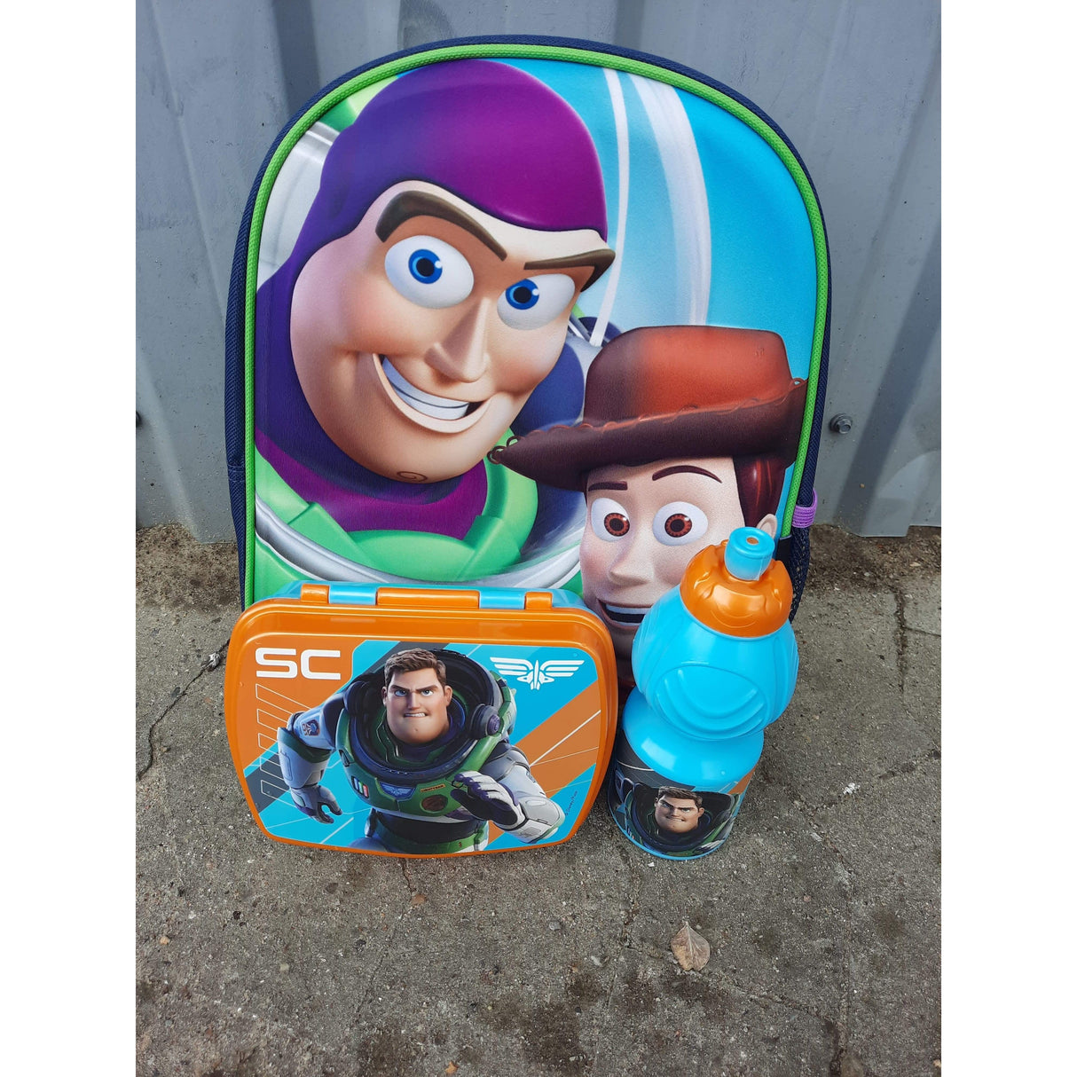 Toy Story “Buzz Lightyear” startersæt med 3D rygsæk