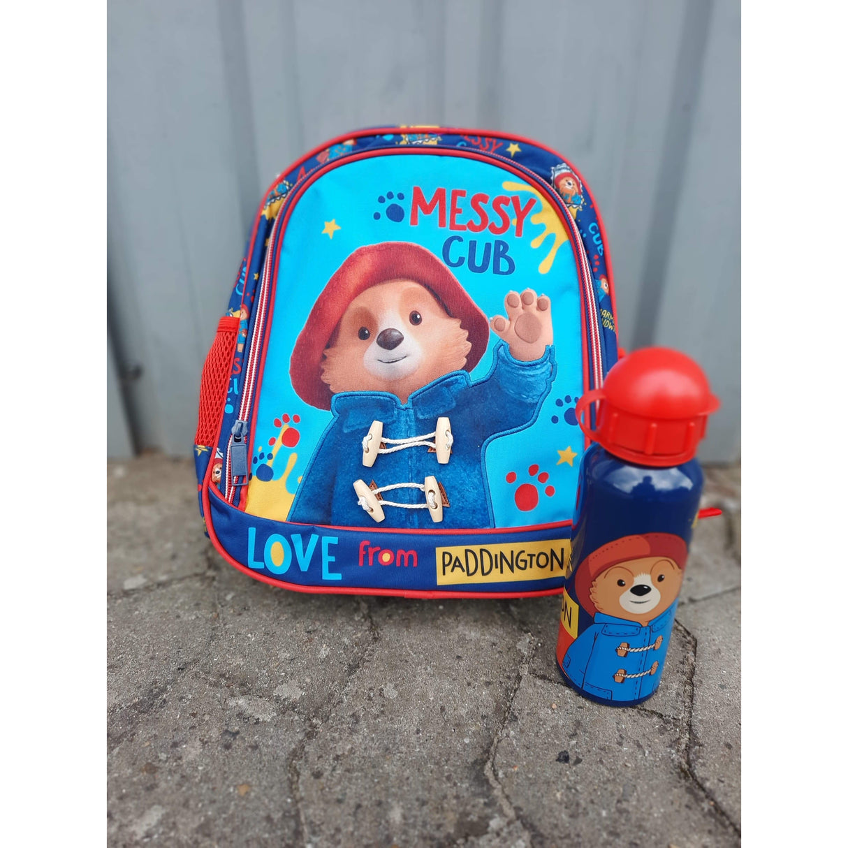 Paddington rygsæk & Aluminiums drikkedunk