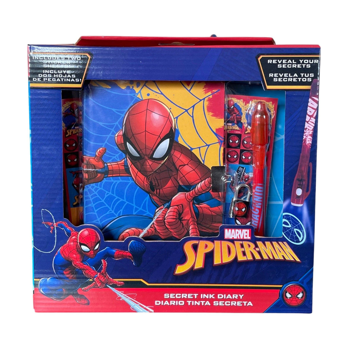 Spiderman magisk dagbog