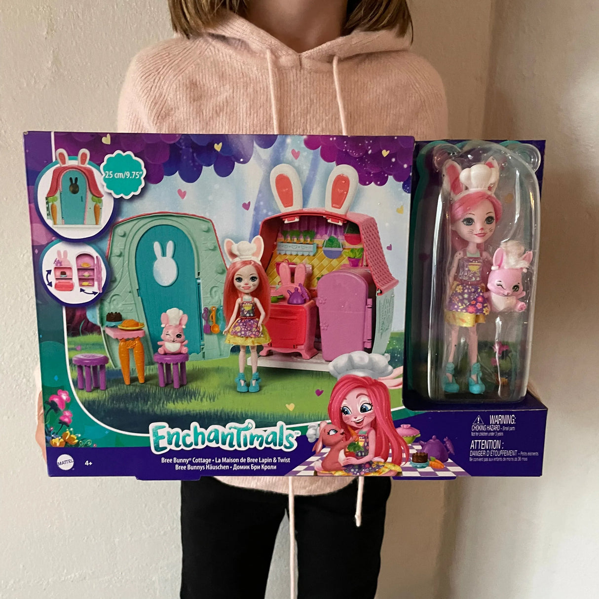 Enchantimals legesæt med kanin eller påfugl